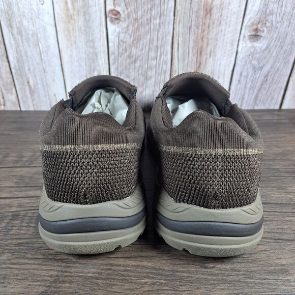 Skechers Motley Vaseo Arch Fit Slip On Loafer Men's Sz 13 Brown (VGC) - Picture 4 of 9